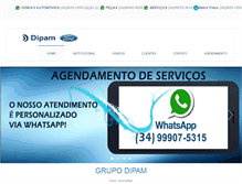 Tablet Screenshot of dipam.com.br